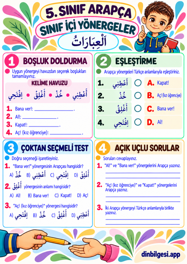 Sinif-Ici-Yonergeler-Calisma-Kagidi-5.-Sinif-Arapca